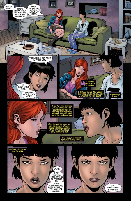 written by Gail Simone, art by Daniel Sampere and Vicente Cifuentes